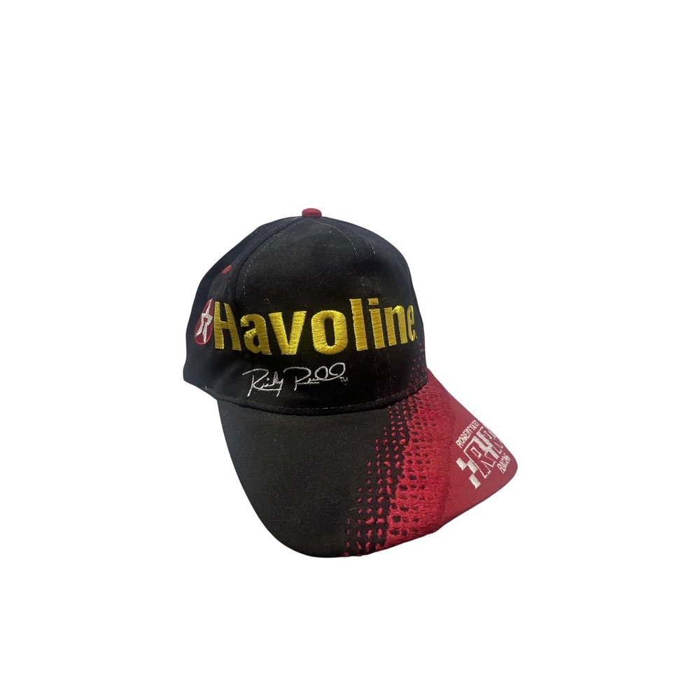 Ricky Rudd Texaco Havoline Hat Cap Snap Back One Size Black NASCAR Racing Chase